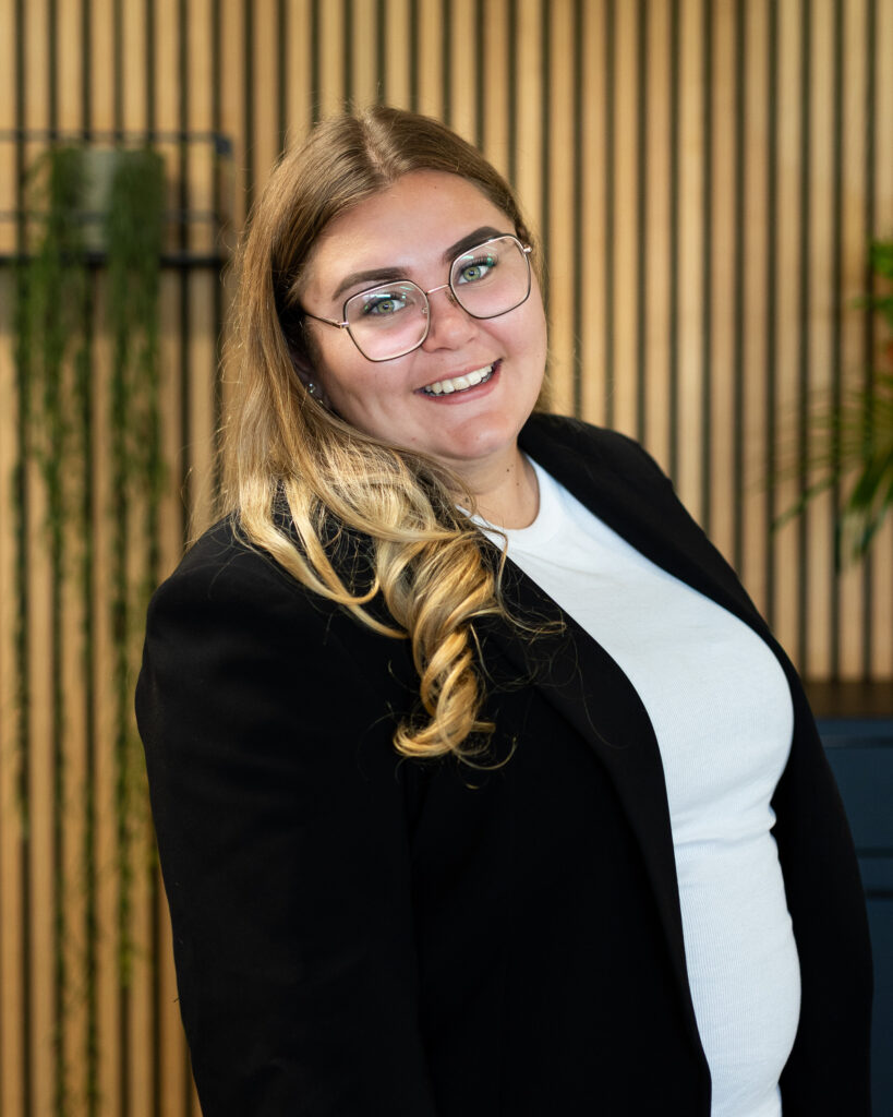 Rachel, relatiebeheerder bij Groots Verzekerd.